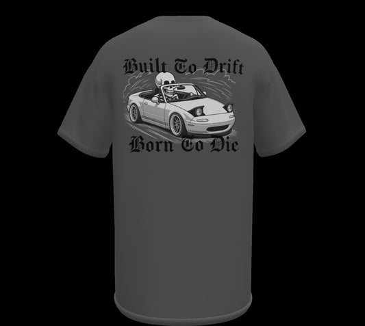 “Built to Drift” Skeleton Miata Tee – Down South Media